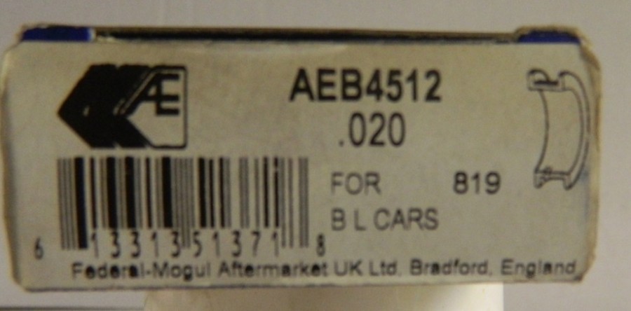 BL Cars Austin Pleuellagersatz in .020